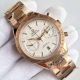 2017 Swiss Replica Omega Speedmaster Watch Rose Gold Chronograph White Face 44mm (2)_th.jpg